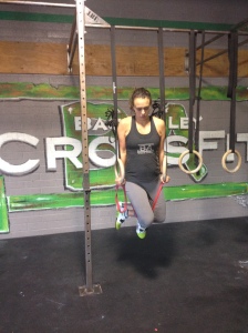 Ring dips with Baby L; 19 weeks