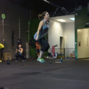 Double unders! (photo courtesy of Back Alley CF)